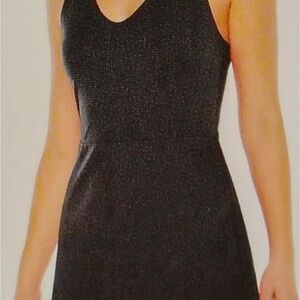 GAPFit Bkack Tank Dress with shorts Sz XL